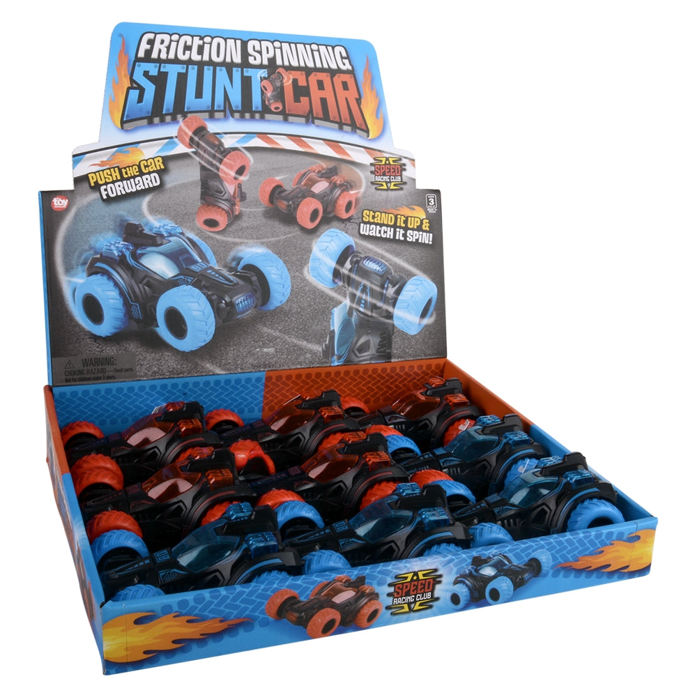 Friction Stunt Cars 5" Display (9 PC)