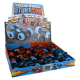 Friction Stunt Cars 5" Display (9 PC)