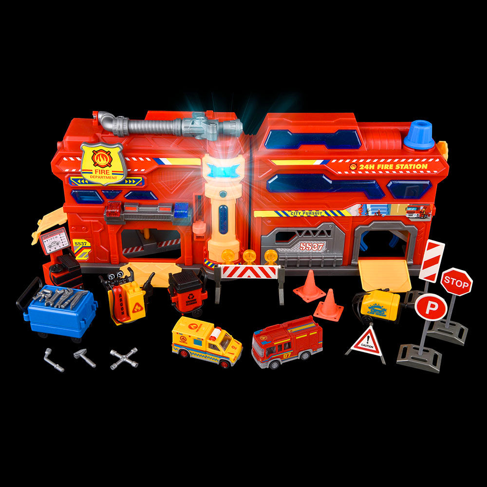 Fire Station Play Set