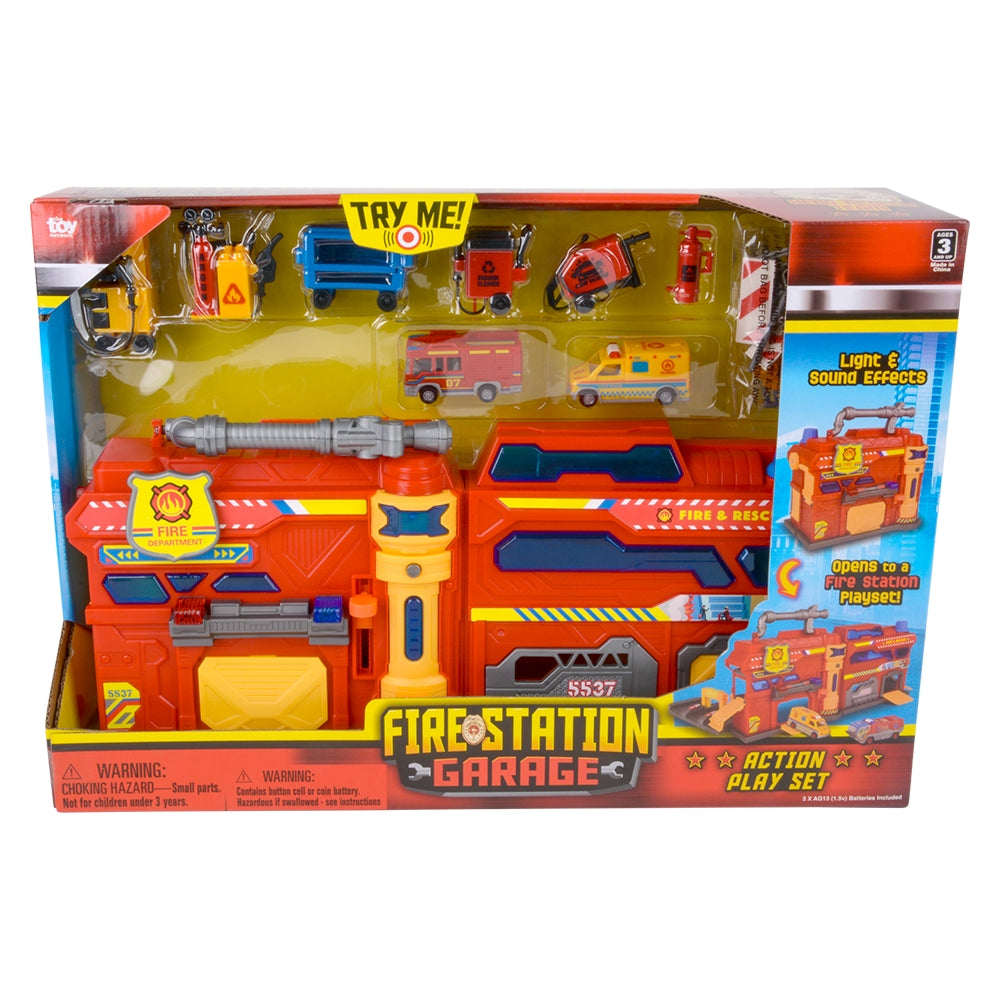 Fire Station Play Set
