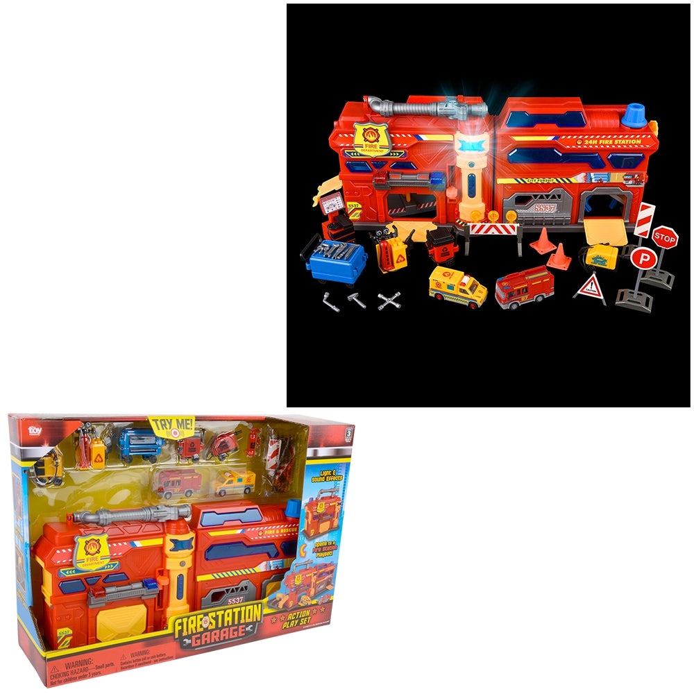 Fire Station Play Set