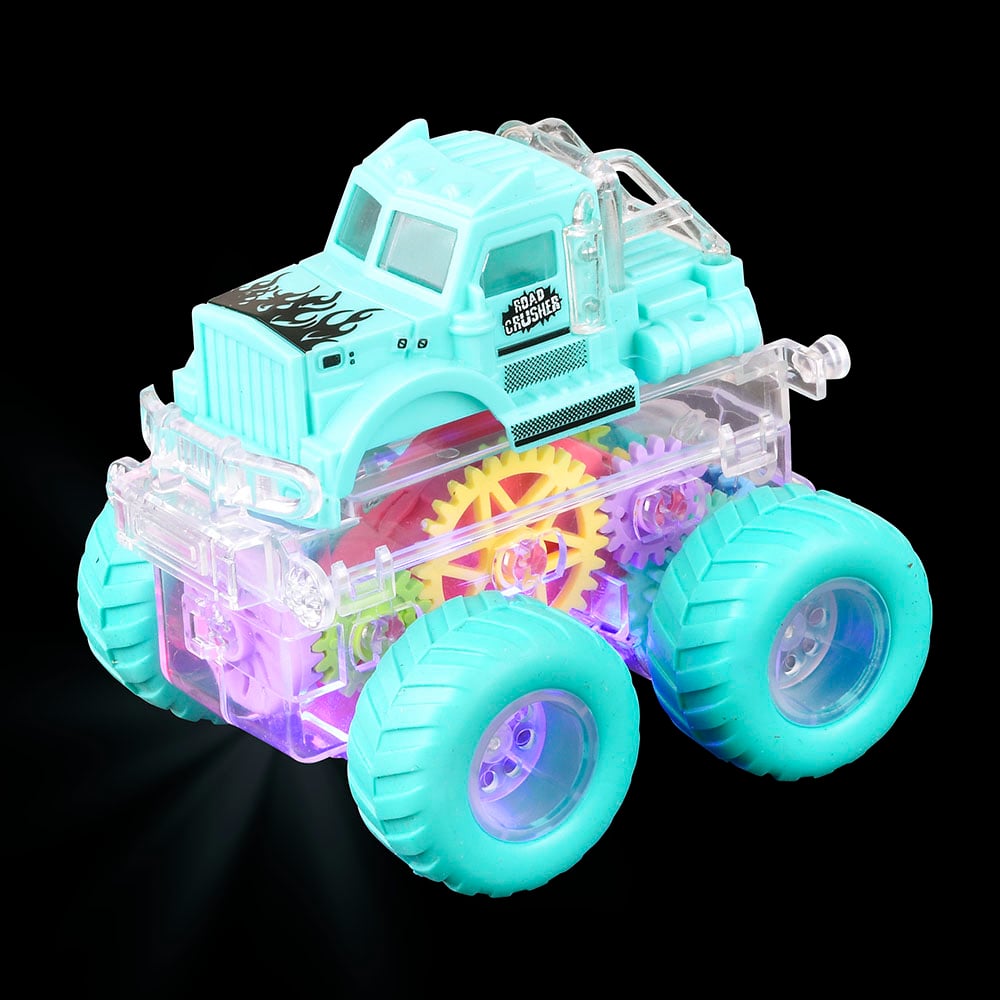 Light-Up Big Wheel Truck (12 Pc Display)