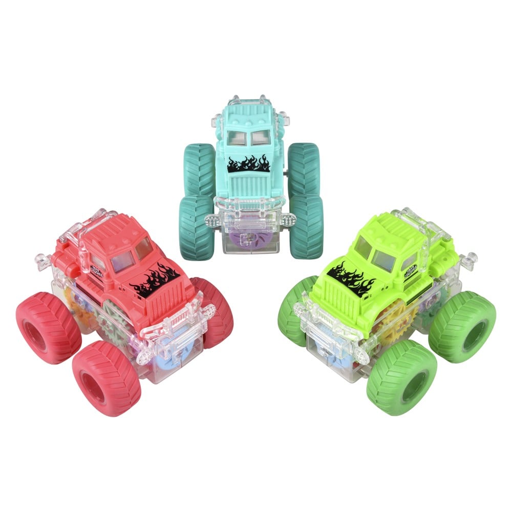 Light-Up Big Wheel Truck (12 Pc Display)