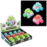 Light-Up Big Wheel Truck (12 Pc Display)