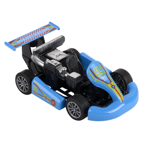 Die-Cast Pull Back Go-Kart (1 DZ)