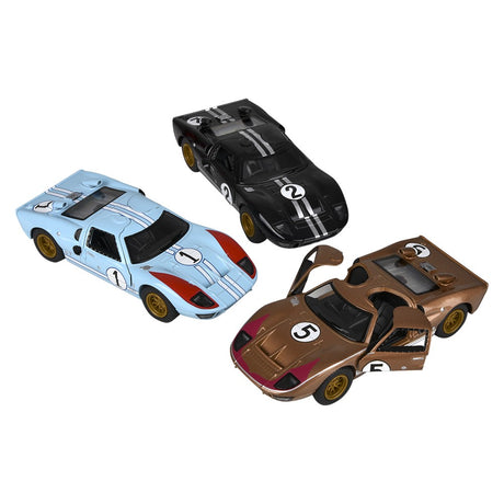 Die-Cast Pull Back 1966 Ford GT 40 MKII Heritage Edit (12 Pc Display)