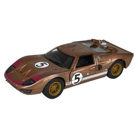 Die-Cast Pull Back 1966 Ford GT 40 MKII Heritage Edit (12 Pc Display)
