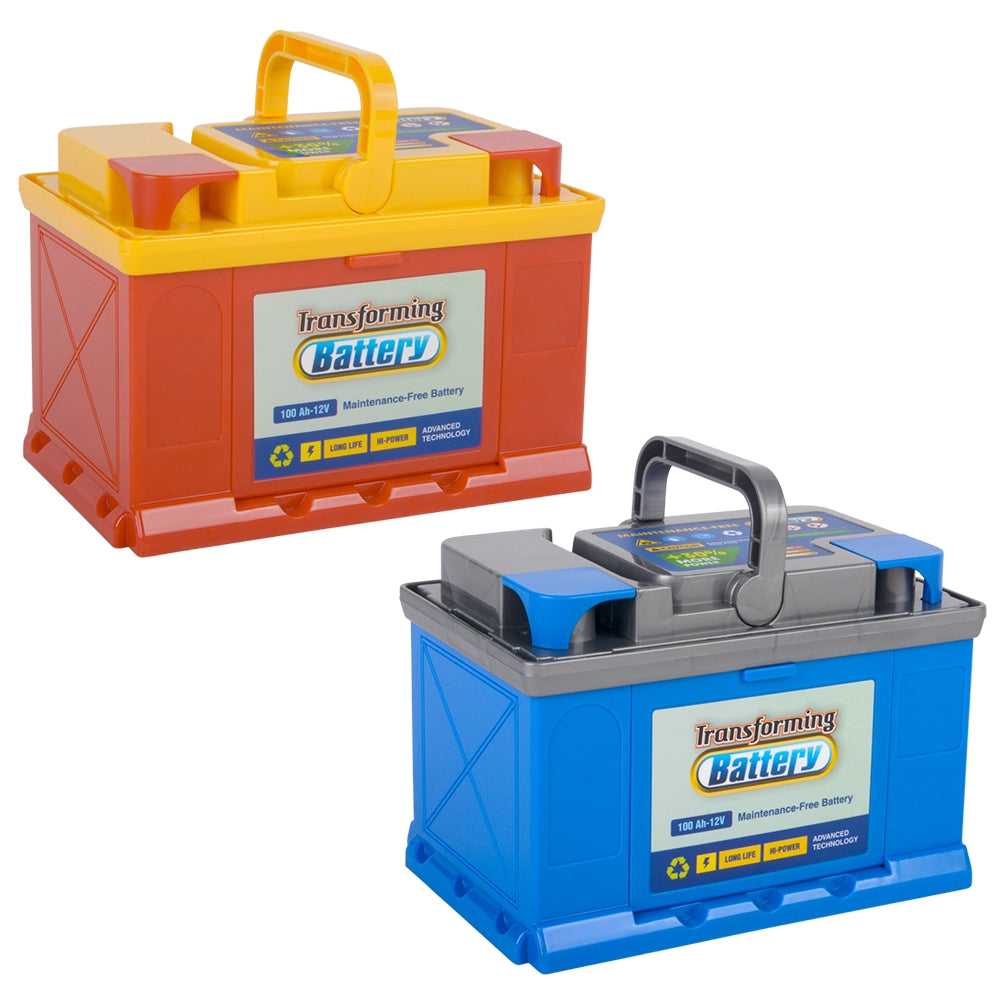 Battery Transforming Play Set (12 PC Display)