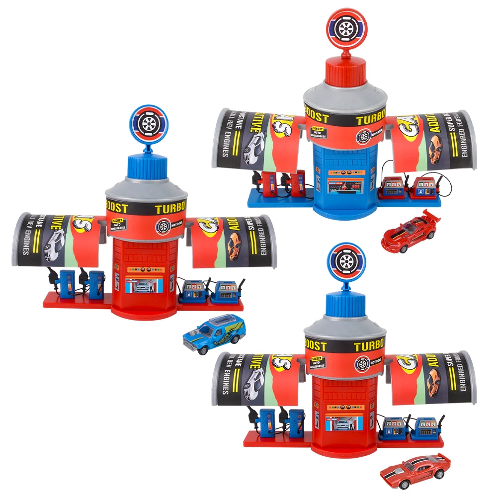 Hidden Motor City Gas Additive Transforming Play Set