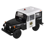 Die-Cast Pull Back 1971 Jeep DJ-5B Police (1 DSP)