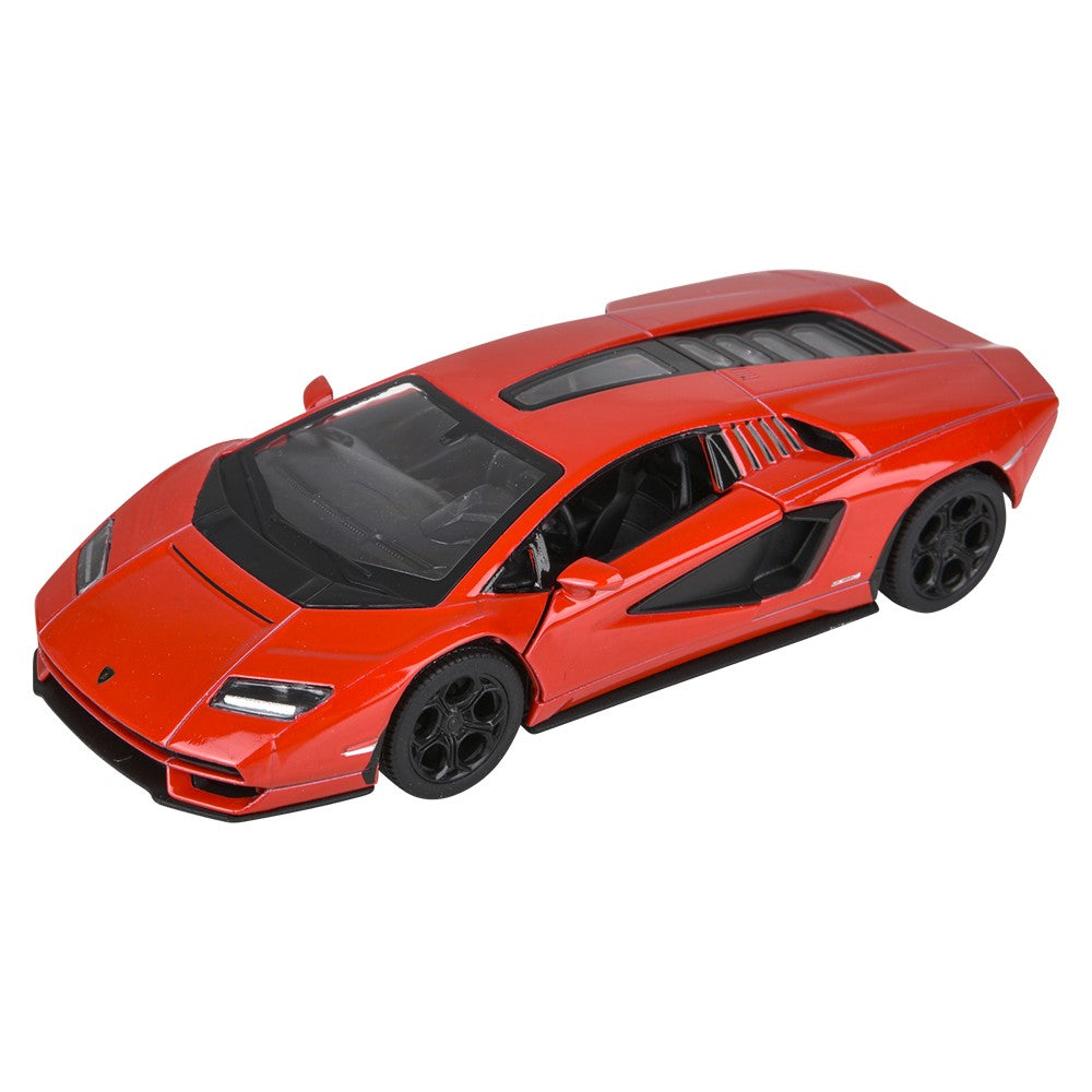 Die-Cast Pull Back Lamborghini Countach LPI 800-4 (12 PC Display)