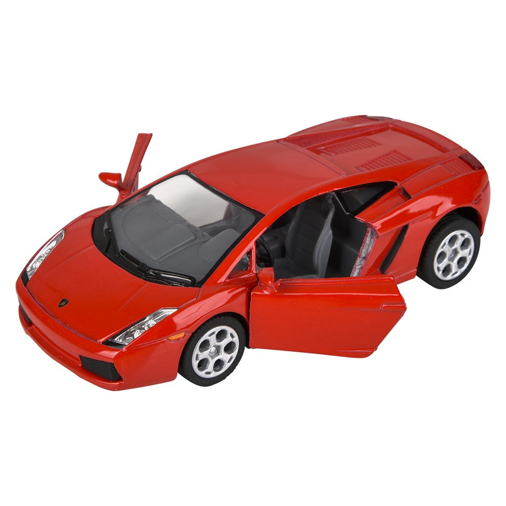 Pull Back Lamborghini Gallardo 5" Die-Cast (1 DSP)