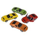 Die-Cast Pull Back 1971 Lamborghini Miura P400 SV (12 PC Display)