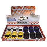 Die-Cast Pull Back Lamborghini Sesto Elemento (12 PC Display)