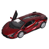 Die-Cast Pull Back Lamborghini Sian FKP 37 (12 Pc Display)