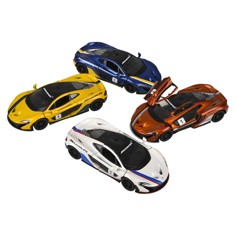 Die-Cast Pull Back McLaren P1 (12 PC Display)