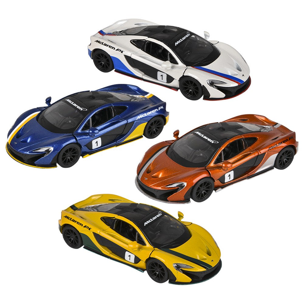 Die-Cast Pull Back McLaren P1 (12 PC Display)