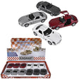 Die-Cast Pull Back Mercedes-Benz SLS AMG (12 PC Display)