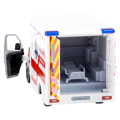 Die-Cast Mercedes-Benz Sprinter Ambulance (12 PC Display)