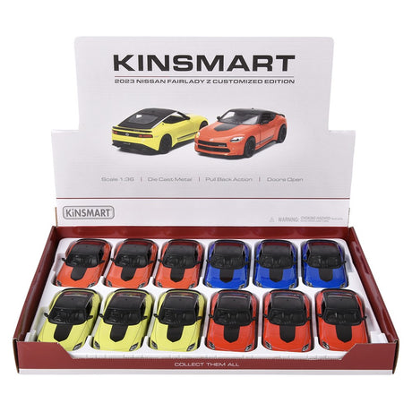 Die-Cast Pull Back 2023 Nissan Fairlady Z (1 DSP)