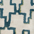 Cut Velvet Upholstery Fabric Venturo Geometric Pattern