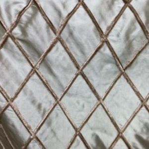 Venus Silk Fabric - Diamond Geometric, 54" Width (1 Yard)
