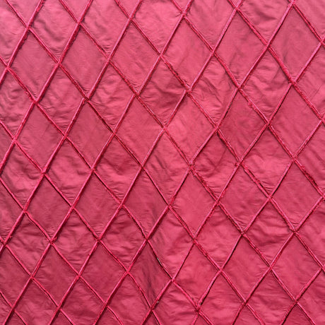 Venus Silk Fabric - Diamond Geometric, 54" Width (1 Yard)
