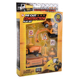 Die-Cast Construction Vehicles Play Set (15 Pc)