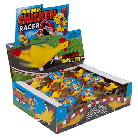 Pull Back Chicken Toy 24ct (1 DSP)