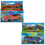 Flying Disc Race Car 8ct