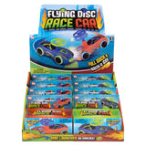Flying Disc Race Car 8ct