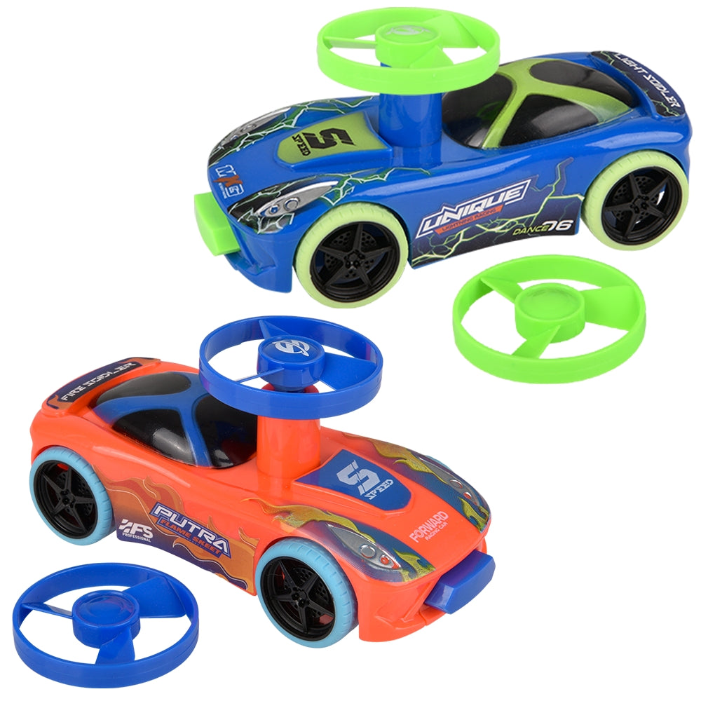 Flying Disc Race Car Set (8ct)