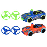 Flying Disc Race Car Set (8ct)
