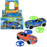Flying Disc Race Car Set (8ct)