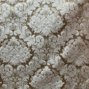Versus Fabric 100 Percent Silk Taffeta Fabric - Floral Damask, 54" Width (1 Yard)