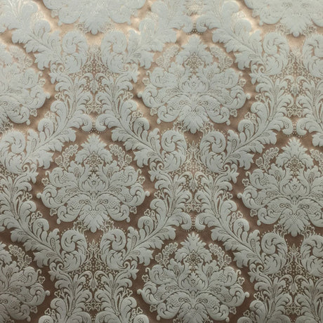 Versus Fabric 100 Percent Silk Taffeta Fabric - Floral Damask, 54" Width (1 Yard)