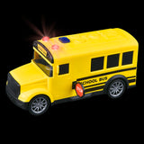 Friction Bus With Lights And Sound