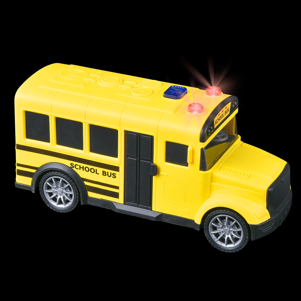 Friction Bus With Lights And Sound
