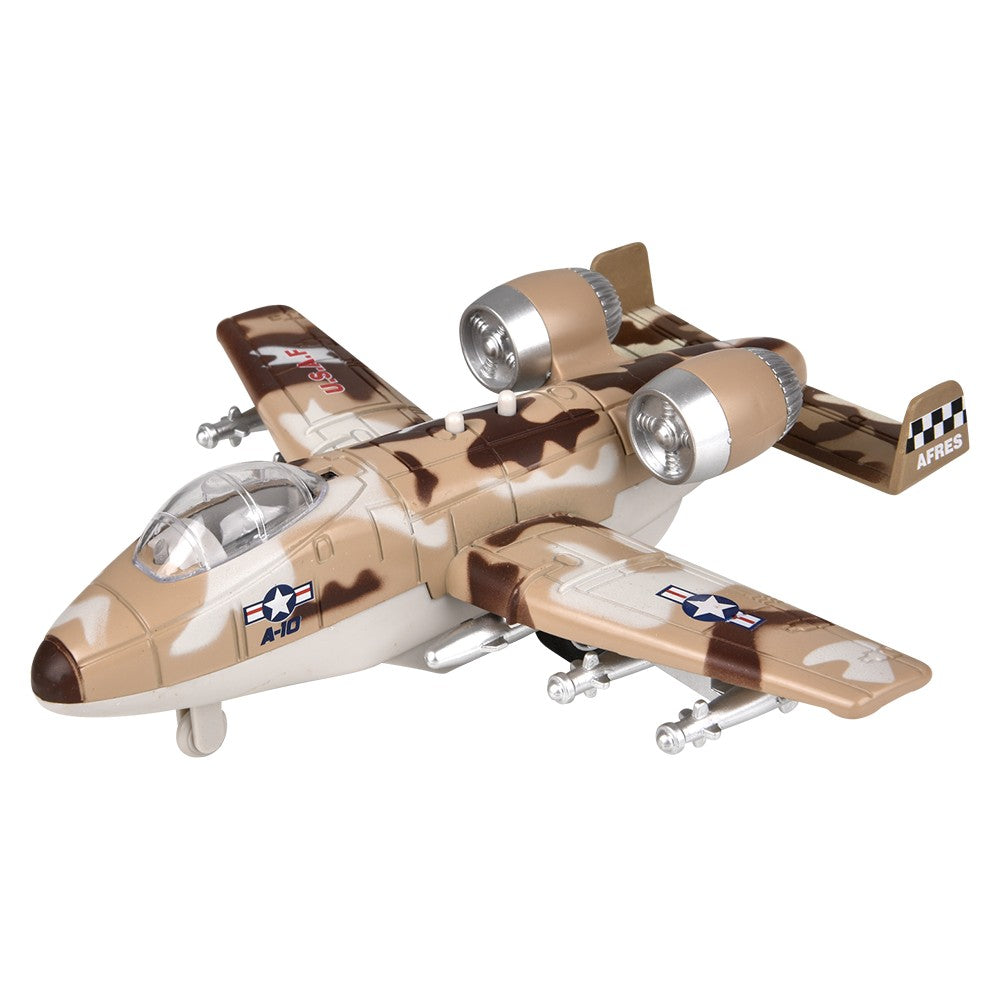 Die-Cast Pull Back Sonic Jet (6 Pc Display)