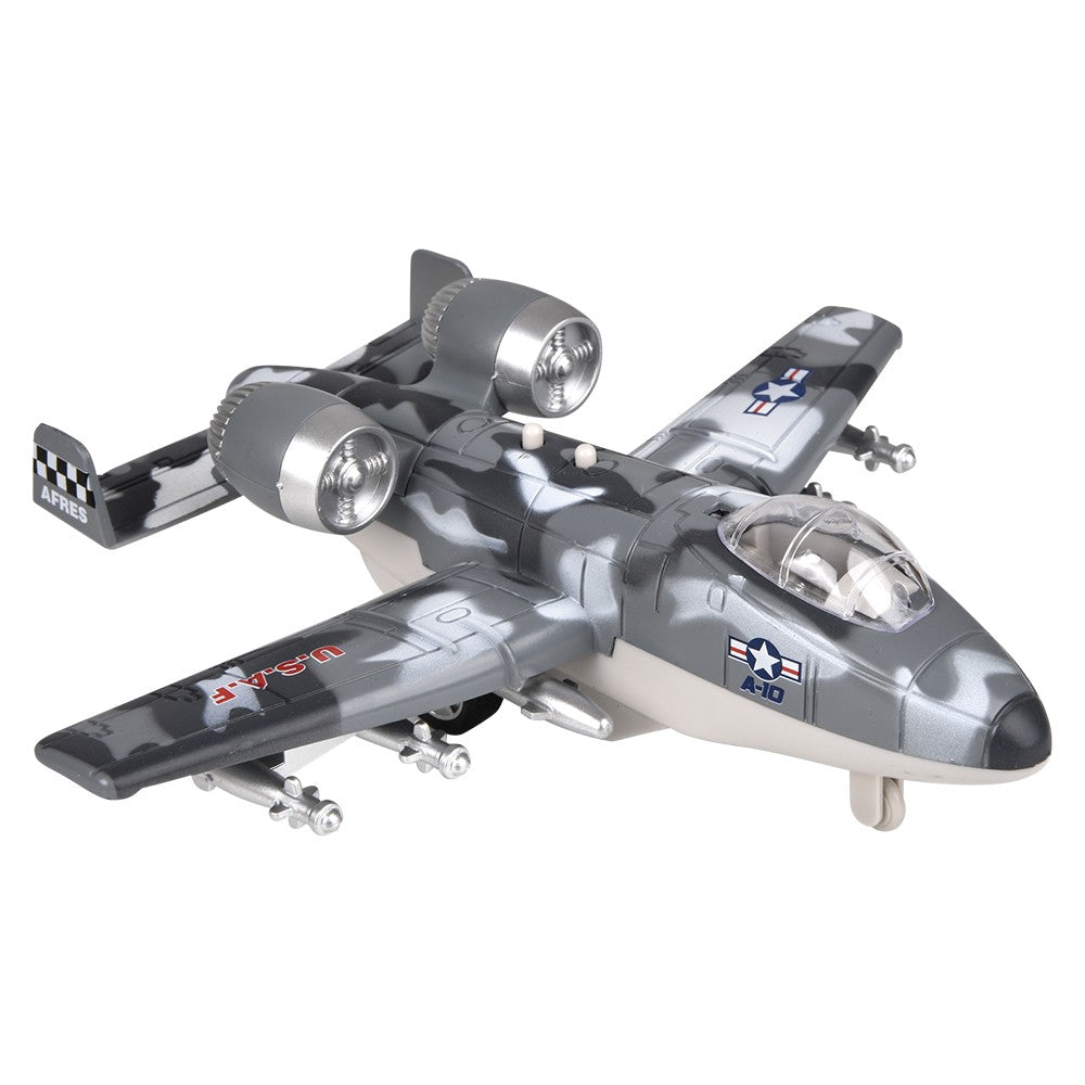 Die-Cast Pull Back Sonic Jet (6 Pc Display)