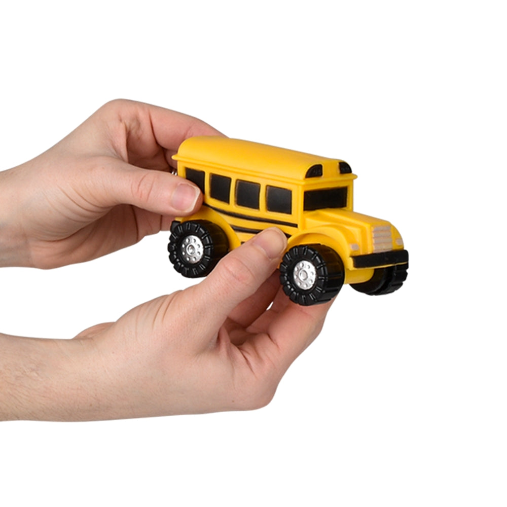 Stretch And Squish School Bus (12 PC Display)