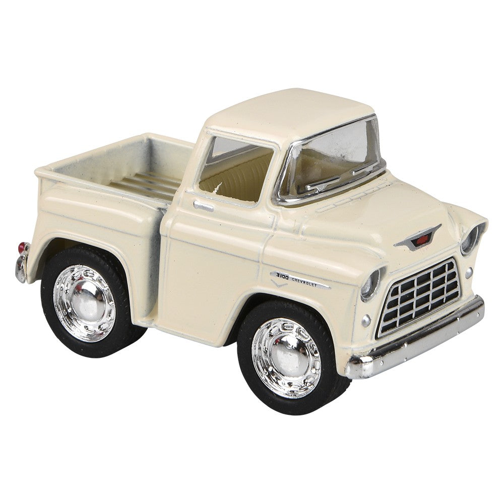 Die-Cast Pull Back Mini Chevy Stepside (12 Pc Display)