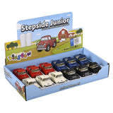 Die-Cast Pull Back Mini Chevy Stepside (12 Pc Display)