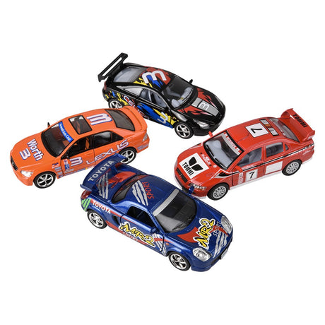 Die-Cast Pull Back Street Racer Assortment (1 DSP)