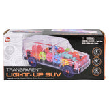 Light-Up Transparent SUV (1 PC)