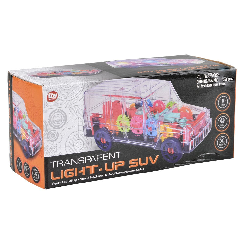 Light-Up Transparent SUV (1 PC)