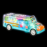 Light-Up Transparent Bus