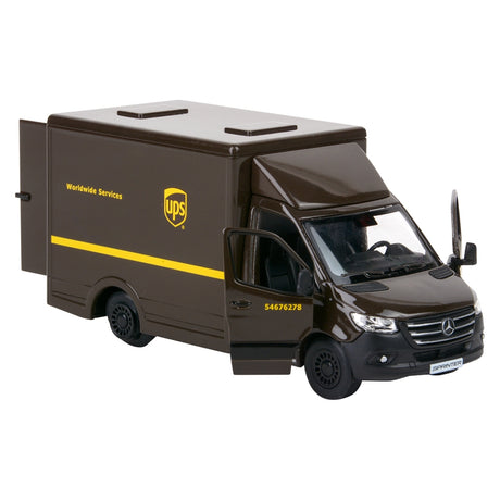 Die-Cast UPS Mercedes-Benz Sprinter Box Truck (12 PC Display)