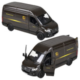 Die-Cast Pull Back Delivery Van (12 Display)
