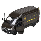 Die-Cast Pull Back Delivery Van (12 Display)